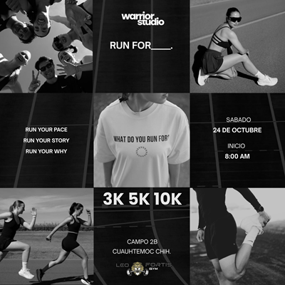RUN FOR __